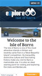 Mobile Screenshot of explore-isle-of-barra.co.uk